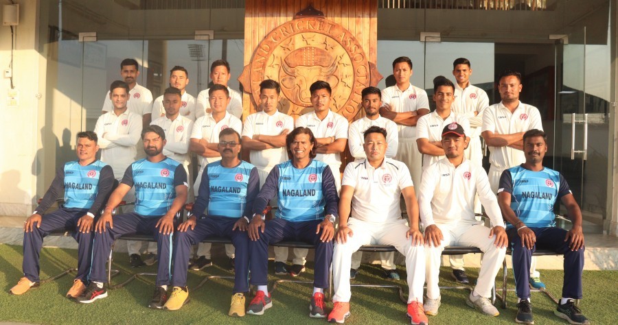 The Nagaland senior men’s squad for the Ranji Trophy 2022-23 season.